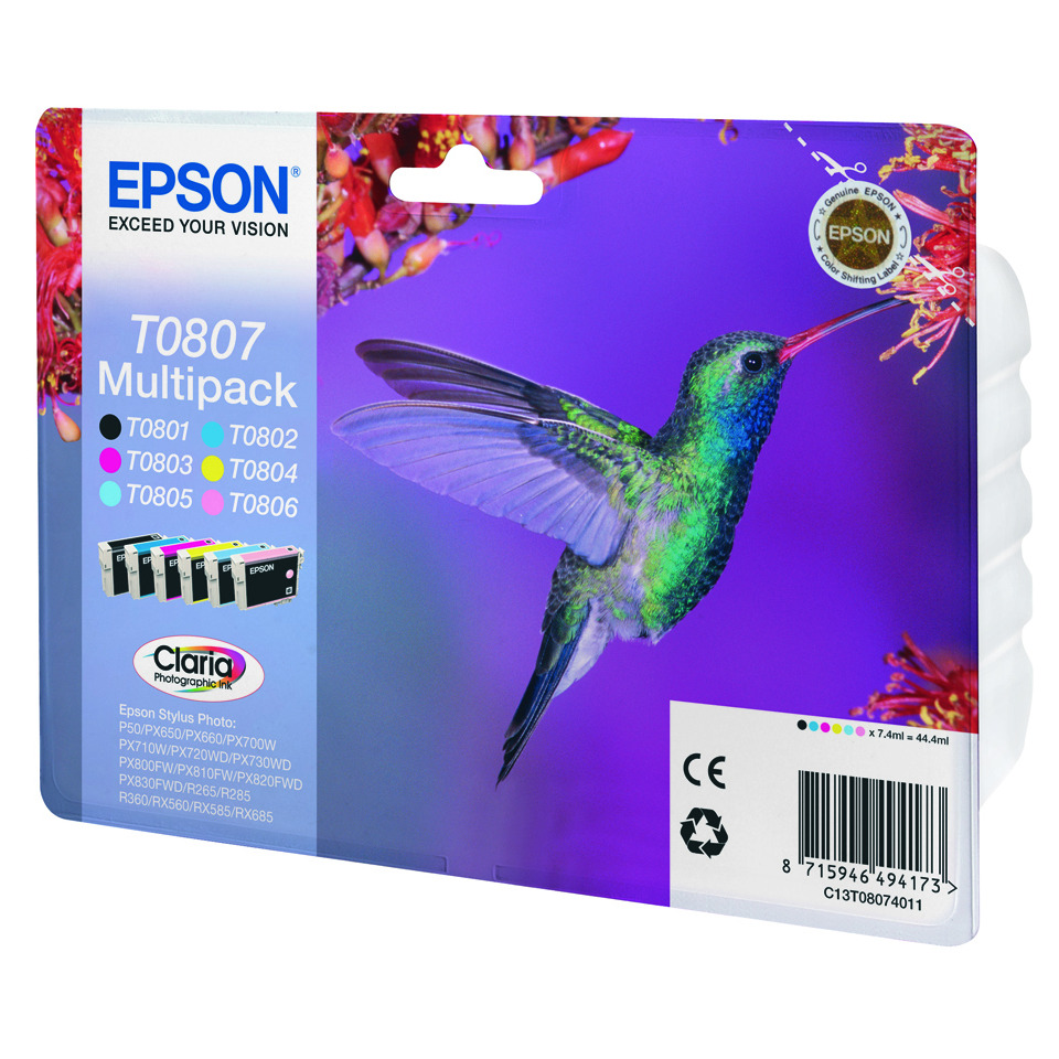 Tintenpaket, Druckertinten, Multipack, Hummingbird, Epson?