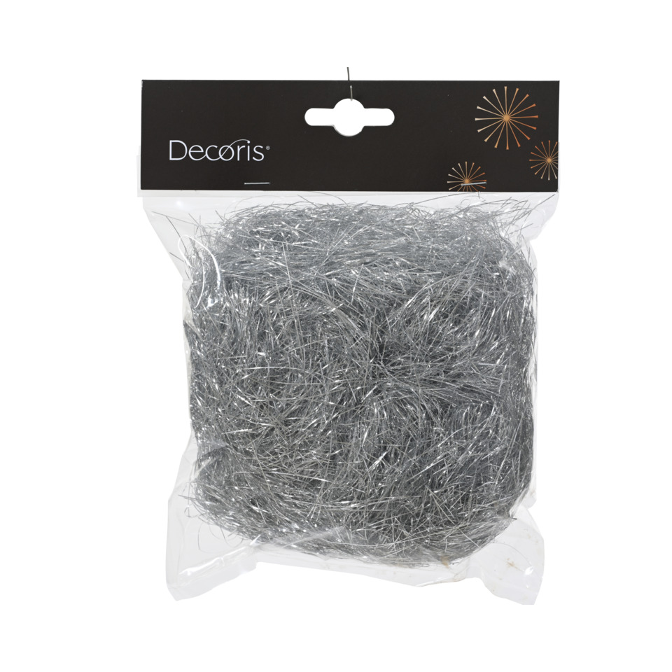 Draht, Lametta, Girlande, Dekorationen, Silber