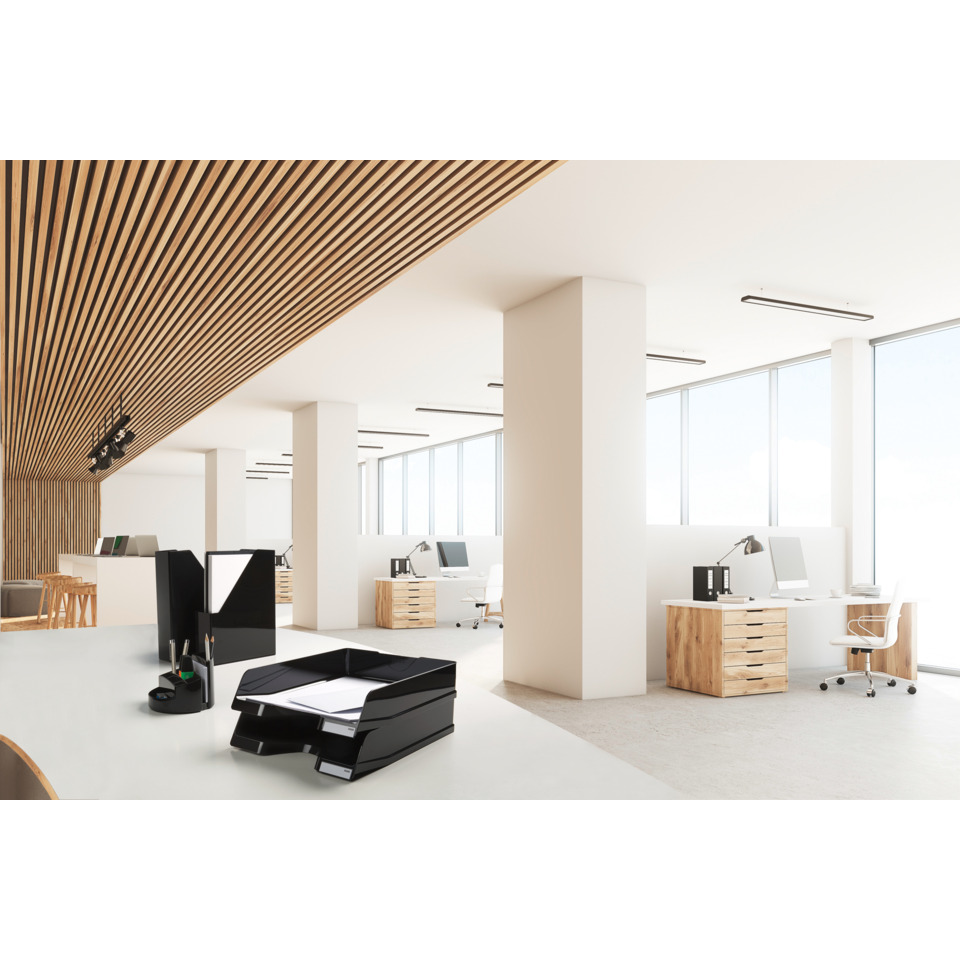 Büro, Schreibtisch, Drucker, Papierablage, Schubladenmöbel