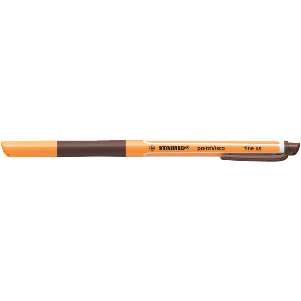 Marker, Pointing, Fineliner, Orange, Kappe