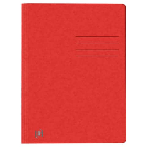 Schnellhefter Top File+, A4, Karton, rot OXFORD 400116211