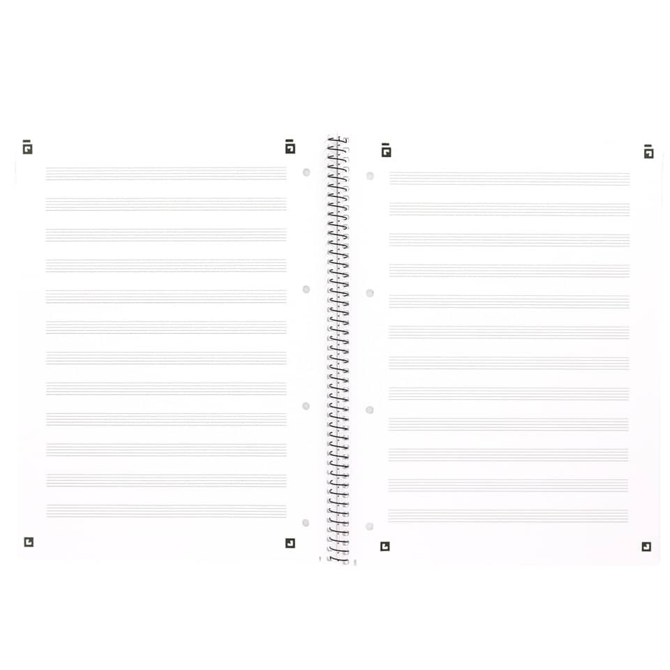Notizbuch, spiralgebunden, linienpapier, Doppelseite, Spiralbindung