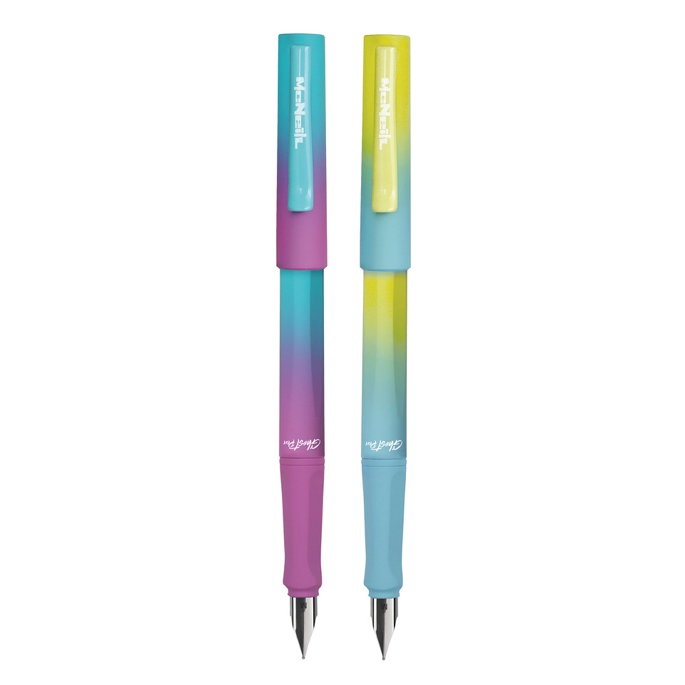 Kalligrafie-Stift, Füllfederhalter, Mehrfarbiger Stift, Drahtstift, Schraubenspitze