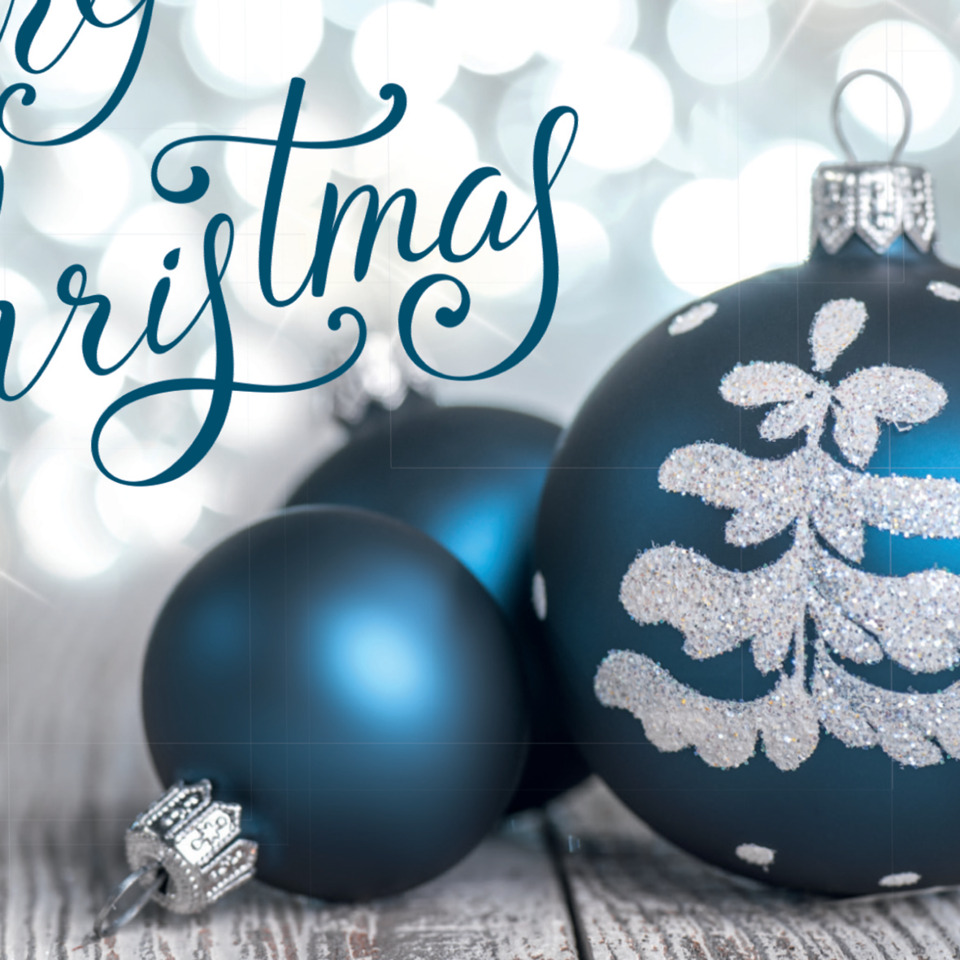 Weihnachtskugeln, Christbaumschmuck, Dekoration, Glitzer, Blau