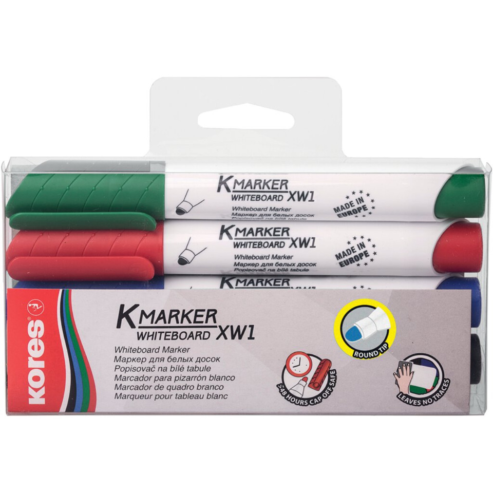 Whiteboard-Marker, Kohlennotiz, K-Marker, KW-XW1, Trockentext-Marker