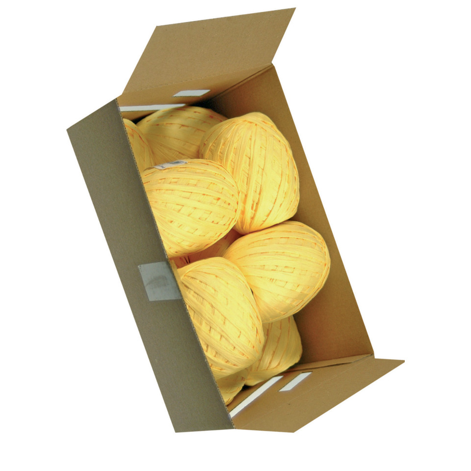 Wolleballen, Garnkugel, Boxen mit Garn, Gelb, Strickgarn