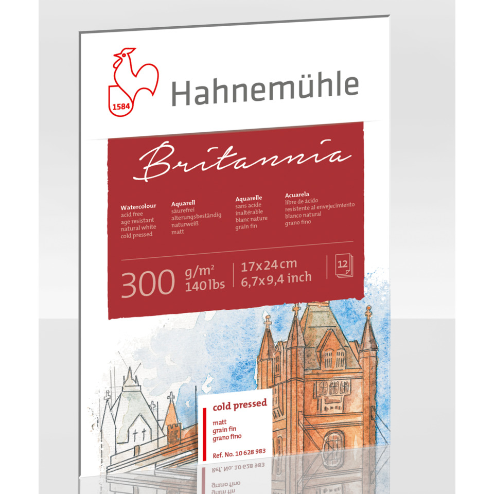 Aquarell, Papier, Buchdruck, Kunstblock, Brillanz