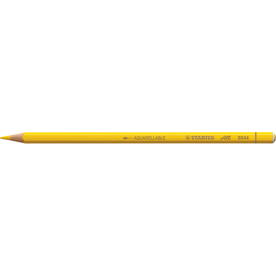 Bleistift, Buntstift, Zweckbleistift, Holzbleistift, Gelb