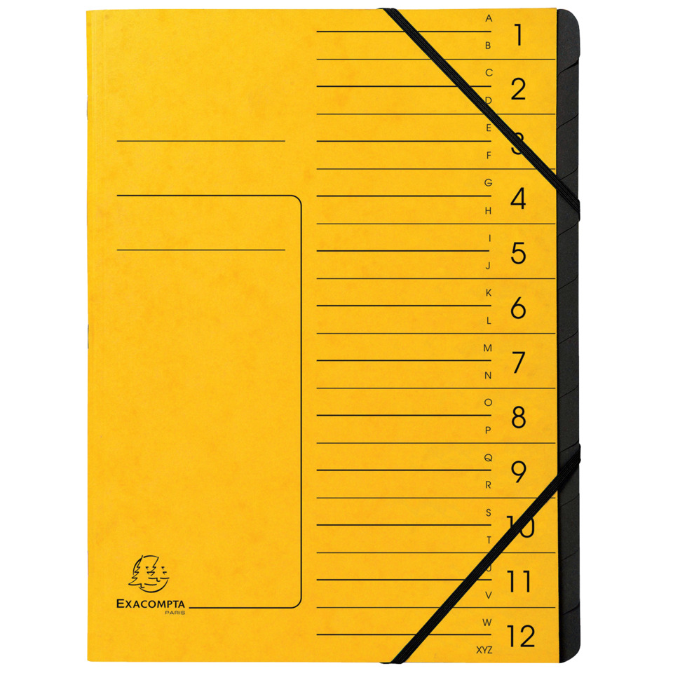 Notebook, A5, Gummibband, Gelbes Deckel, Liniierte Seiten