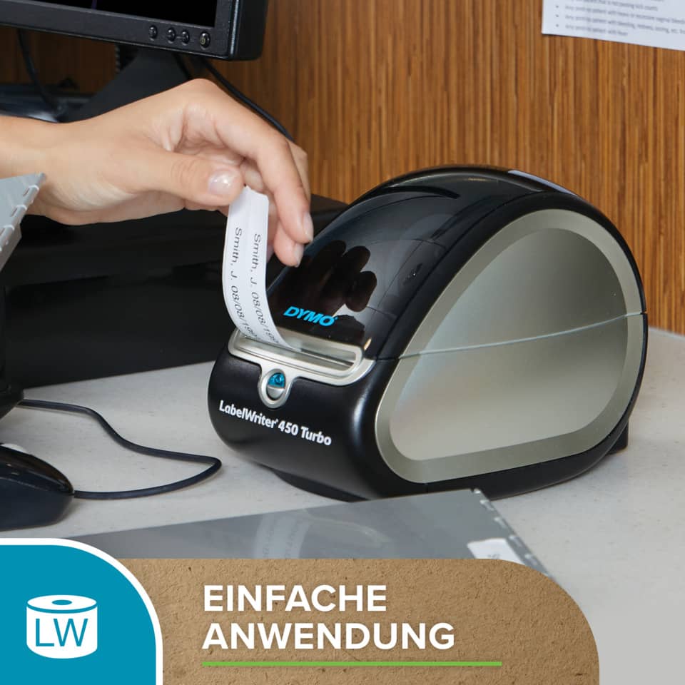 Kassenschublade, Etikettendrucker, LabelWriter 450 Turbo, Thermaldruck, Kassenetiketten