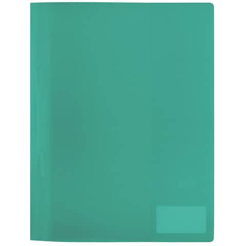 Schnellhefter, A4, Kunststoff, transluzent dunkelgrün HERMA 19495