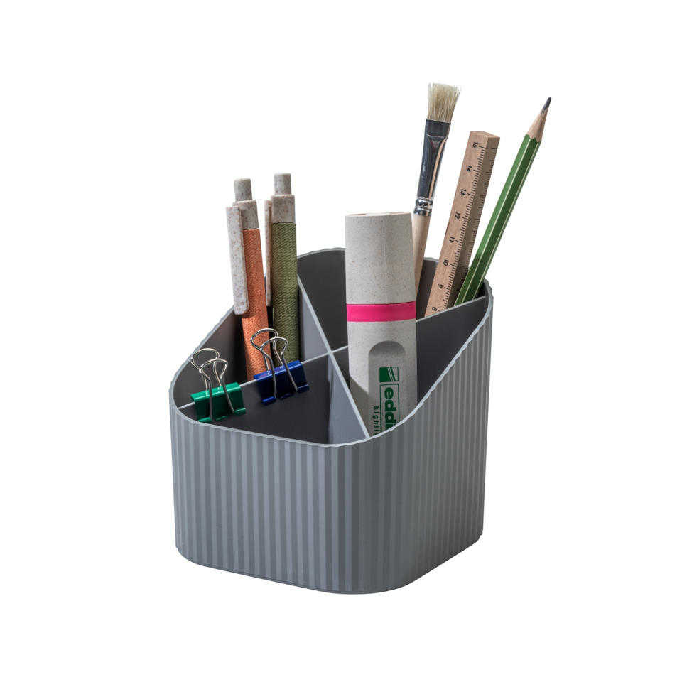 Schreibtischorganizer, Stiftekasten, Bleistifte, Lineal, Radiergummi