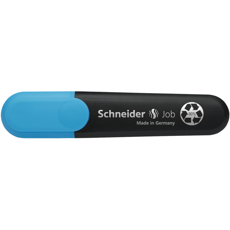 Schiebehalter, Schraub-/Ersatzkleber, Schwarz-Blau, Made in Germany, Schneider Job