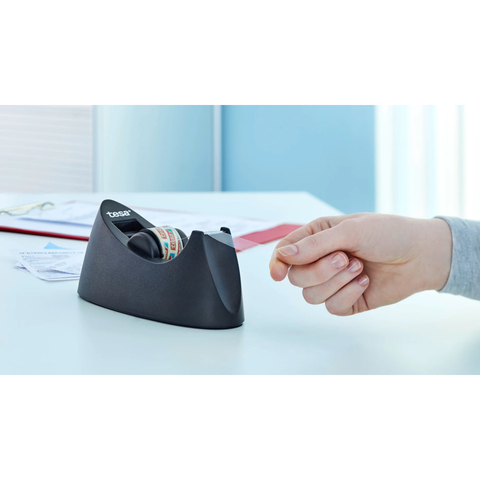 Tape dispenser, Desk organizer, Tape, Roller, Hand