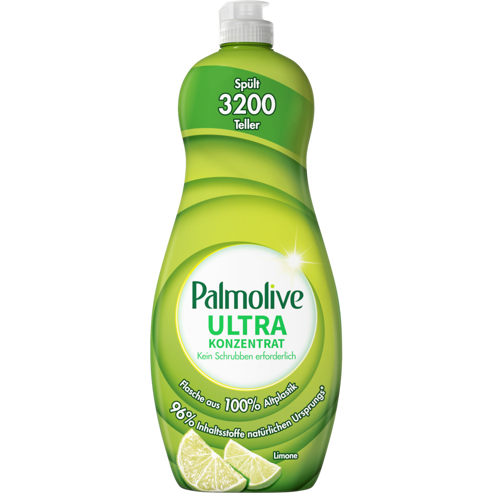 Reinigungsmittel, Spülmittel, Palmolive Ultra, Limette, Aluminium-/Plastikflasche