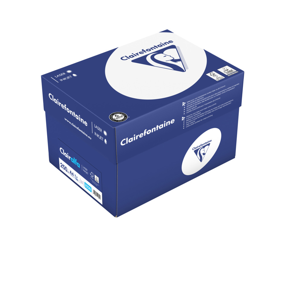 Box, Verpackung, Laser Inkjet, Clairefontaine, A4