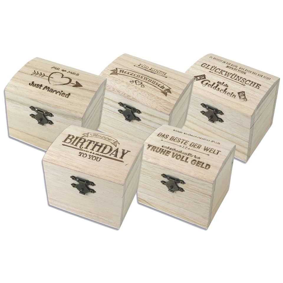 Holzboxen, Aufbewahrungsbox, Geschenkeidee, Holzbox, Holzgeschenke