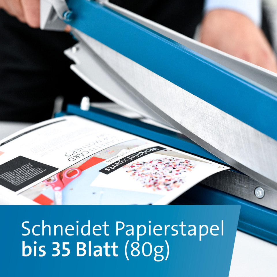 Schneidet Papiera, Papiertape, Schneidemaschine, Broschüre, Blattgröße 35