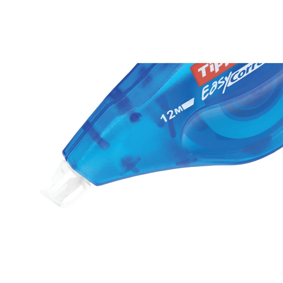 Korrekturenstift, Tintenroller, Blauer Gehäuse, 12 ml, Kunststoffgehäuse