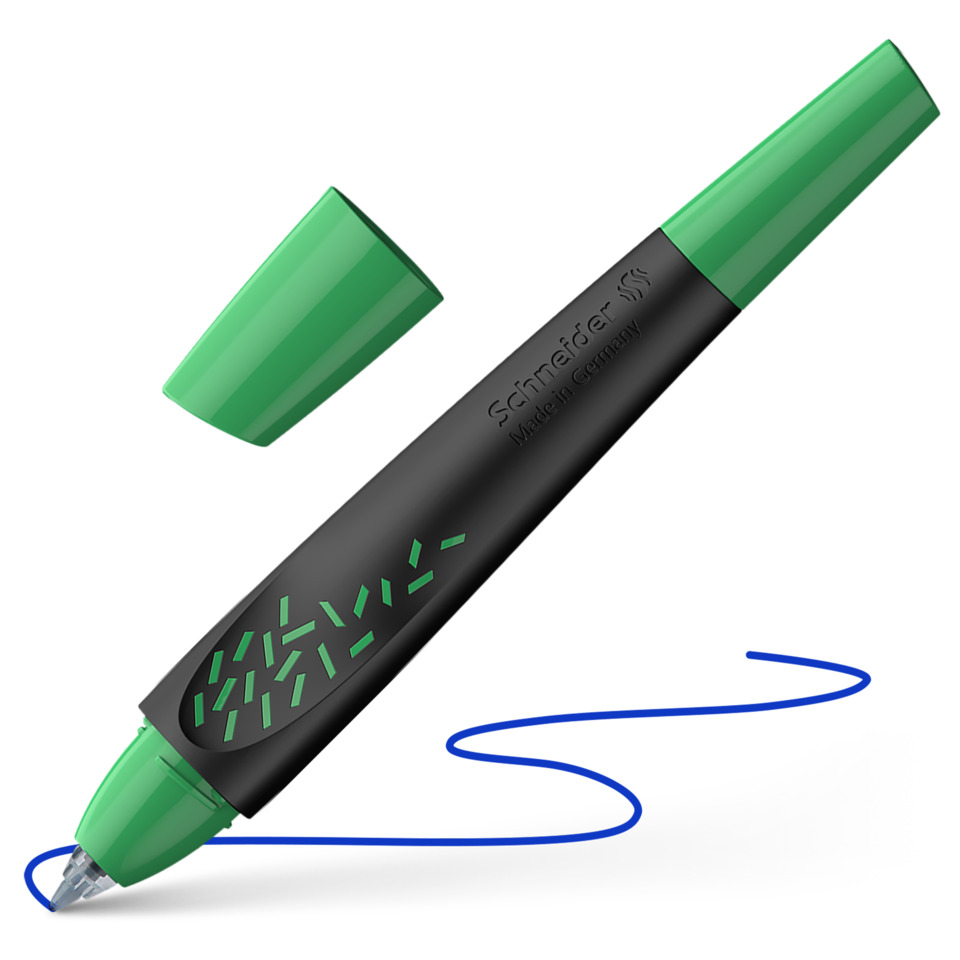 3D-Designstift, Marker, Grün, Kunststoffgriff, Kugelschreiber-artig