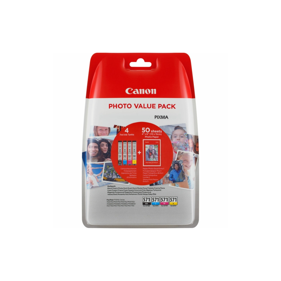 Tintenpatrone, Canon, Pixma, Foto-Tintenpatrone, Color-Tintenpatrone