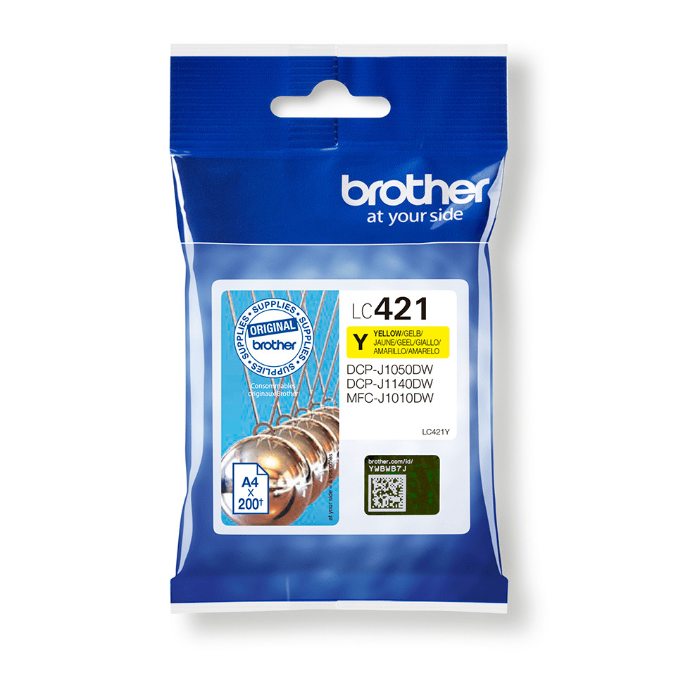 Druckerpatronen, Tintenpatrone, Brother, LC421, Original