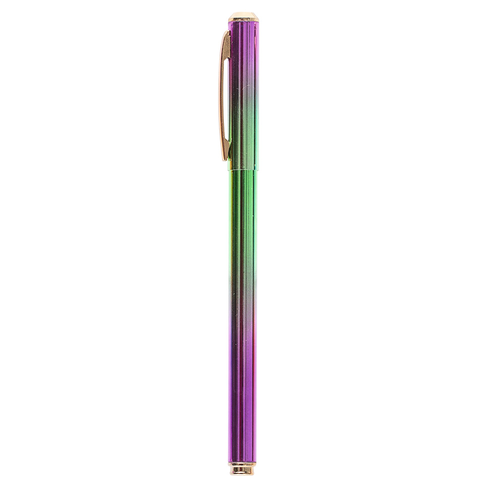 Stift, Kugelschreiber, Metallisch, Verlauf, Clip