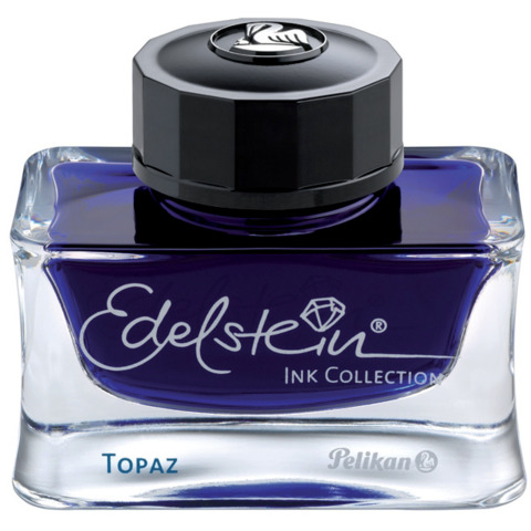 Tintenglas Edelstein® Ink, 50ml, Topaz blauviol PELIKAN 100436206