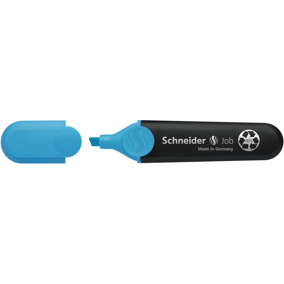 Korrekturstift, Whiteboard-Stift, Kunststoffgriff, Blau, Recycling-Symbol