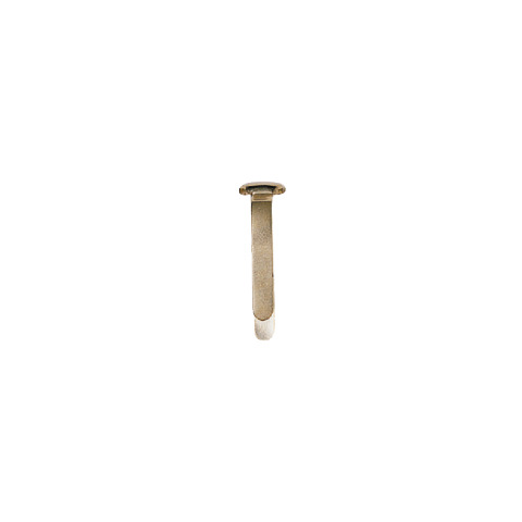 Musterbeutelklammer, aus Eisen vermessingt, 17 mm, No. 3, 100 Stück ALCO 331