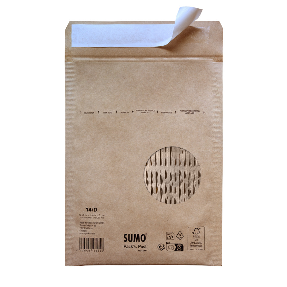 Kartonverpackung, Paketaufreissbar, Rundfenster, Papierverpackung, FSC-Papier
