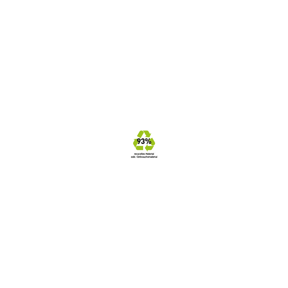 recycling symbol, material, label, percentage, eco symbol