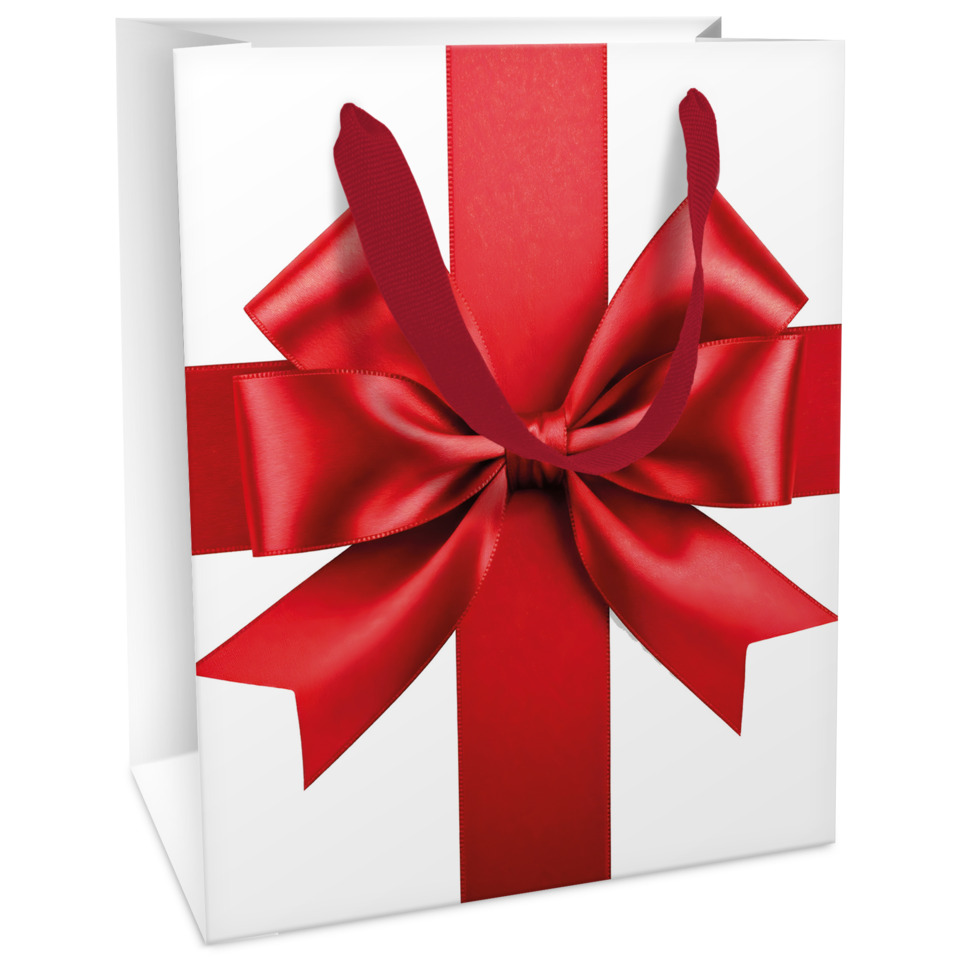  Geschenkverpackung,  White box,  Rotes Band,  Geschenkverpackung,  Geschenk