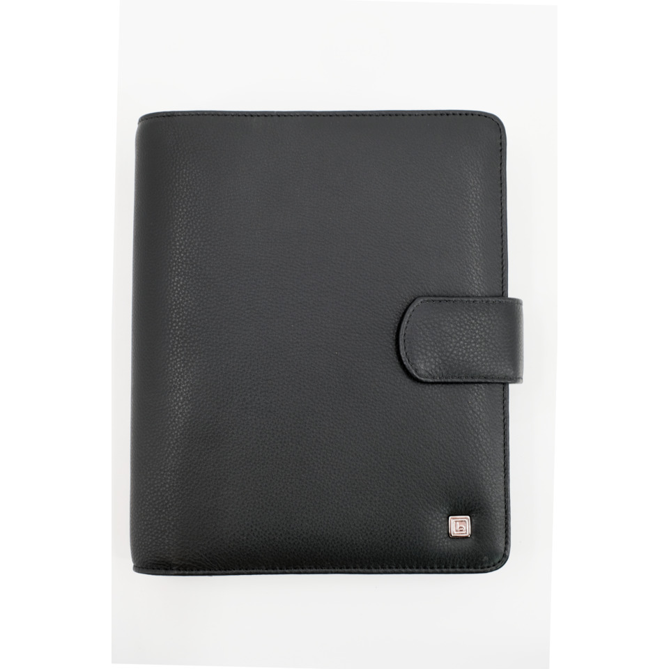 Brieftasche,  Leder,  Schwarz,  Kartenetui,  Verschluss