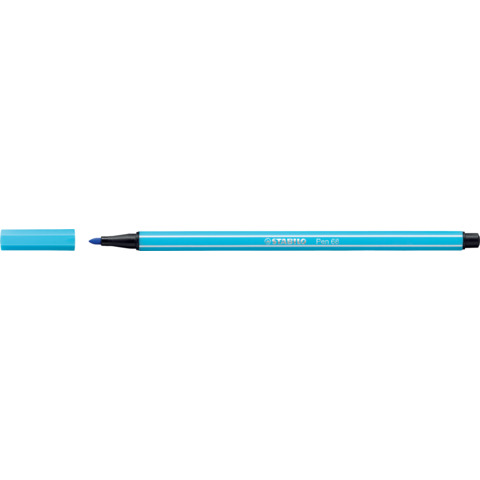 Fasermaler Pen 68, 1mm, azurblau STABILO 68/57