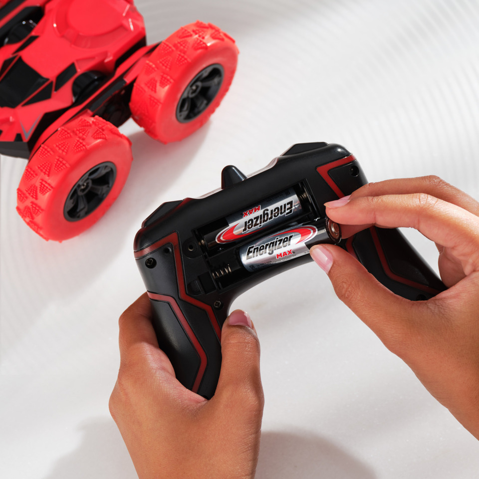 Fernbedienung, Batterien, AA, RC-Car, Rot