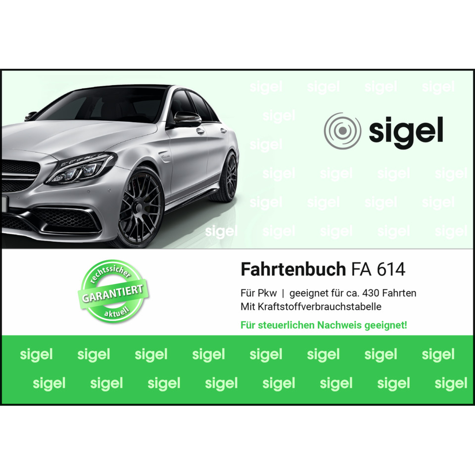 Auto, Mercedes-Lookalike, Car brochure, Fahrtenbuch, FA 614