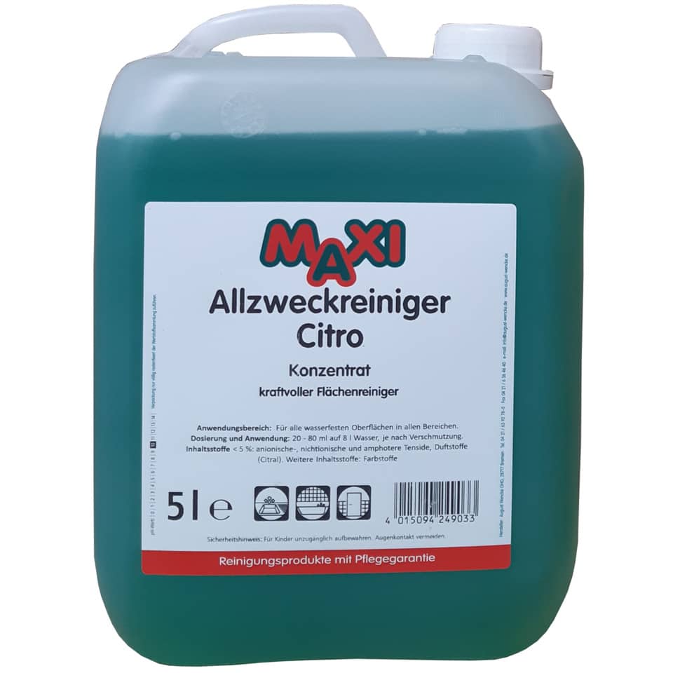 Allzweckreiniger, Citro, Konzentrat, 5l, Flasche