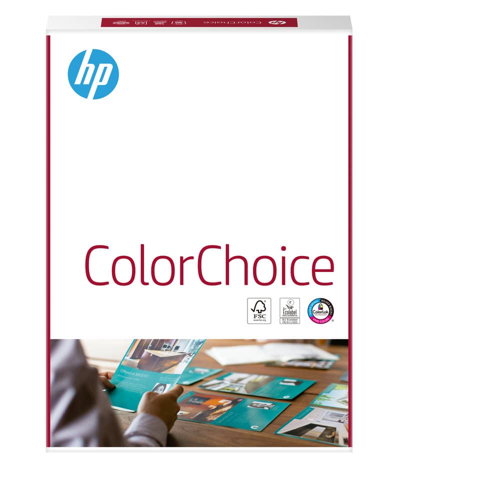 ColorChoice, HP-Logo, Farbratgeber, Farbmanagement, Verpackungsdesign