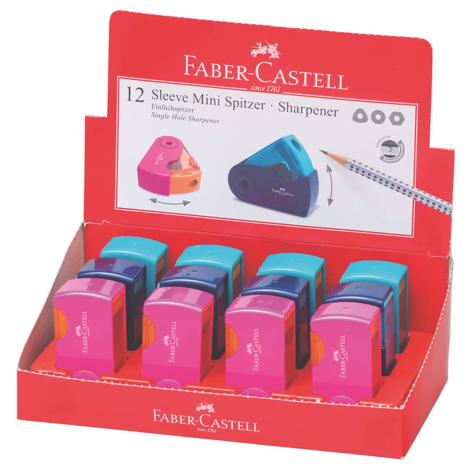 Spitzer, Schule, Bunt, Kleinst-Spitzer, Faber-Castell