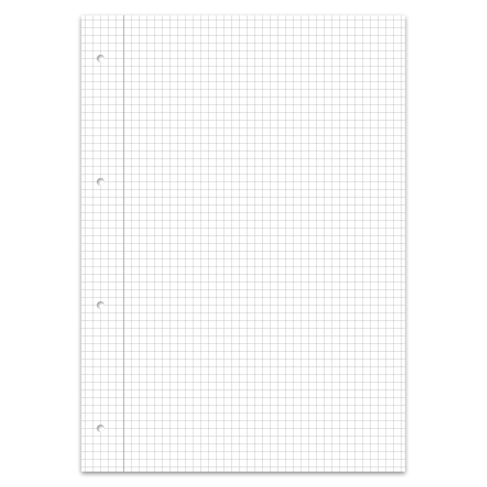 Notizblock, Gitter, Papier, Binder-Lochung, Papierblock