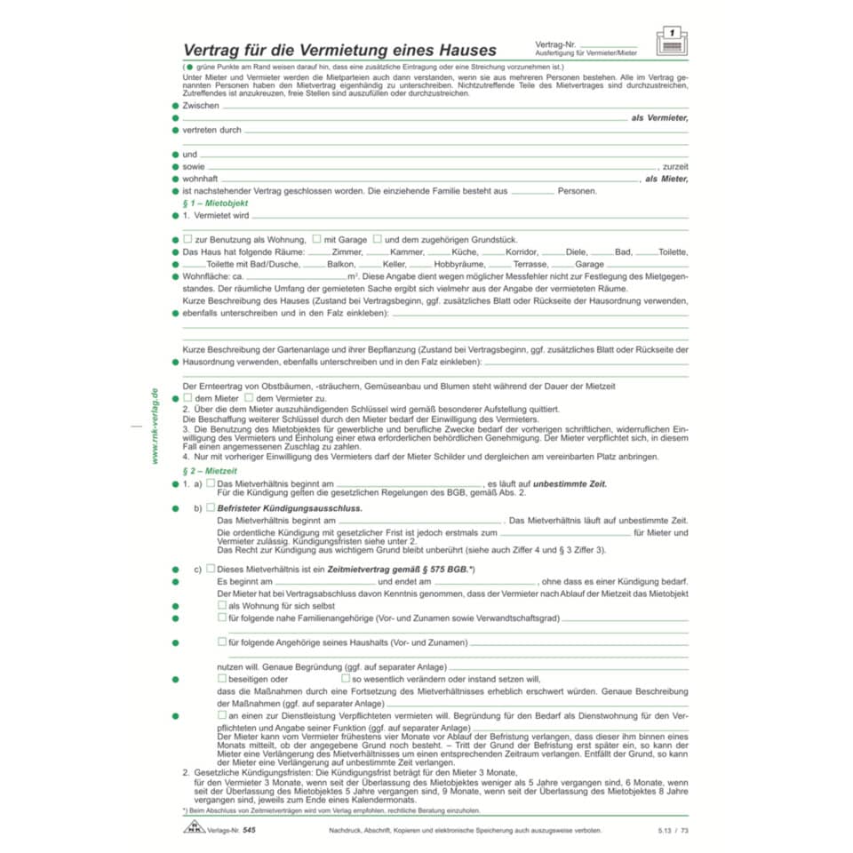 Vertrag, Vermietung, Wohnung, Haus, Formular