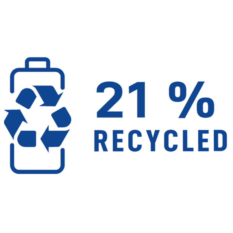recycled, 21 Prozent, Recycling-Symbol, Öko, Verpackung