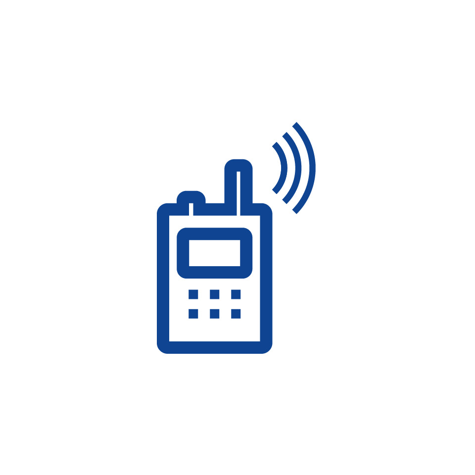 Handheld radio, Zweiwege-Radio, Walkie-Talkie, Tragbares Funkgerät, Portables Funkgerät