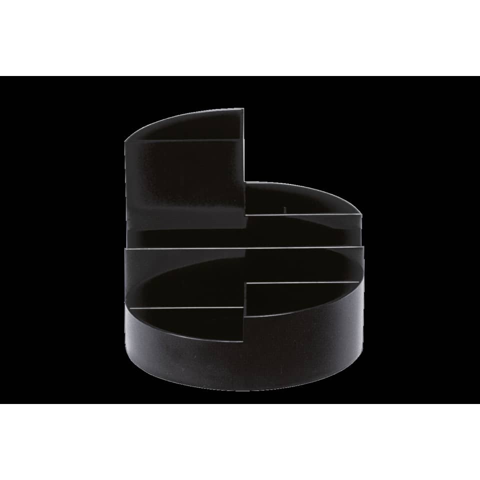 Schneideform, Kunststoff, Dreiteiliger Abschnitt, Schwarz, Cylindrisch