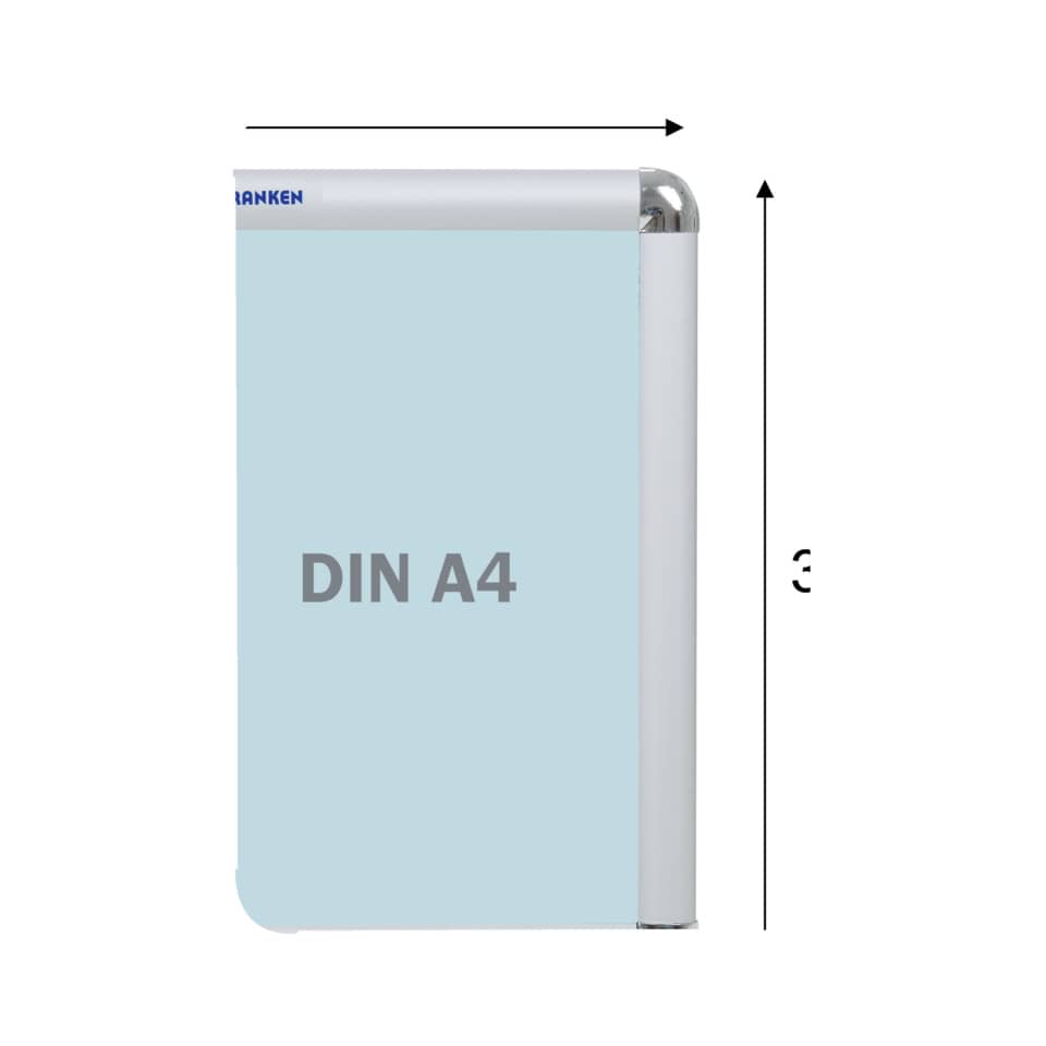 DIN A4, Papierblock, Spiralblock, Linierte Kante, Schutzecke