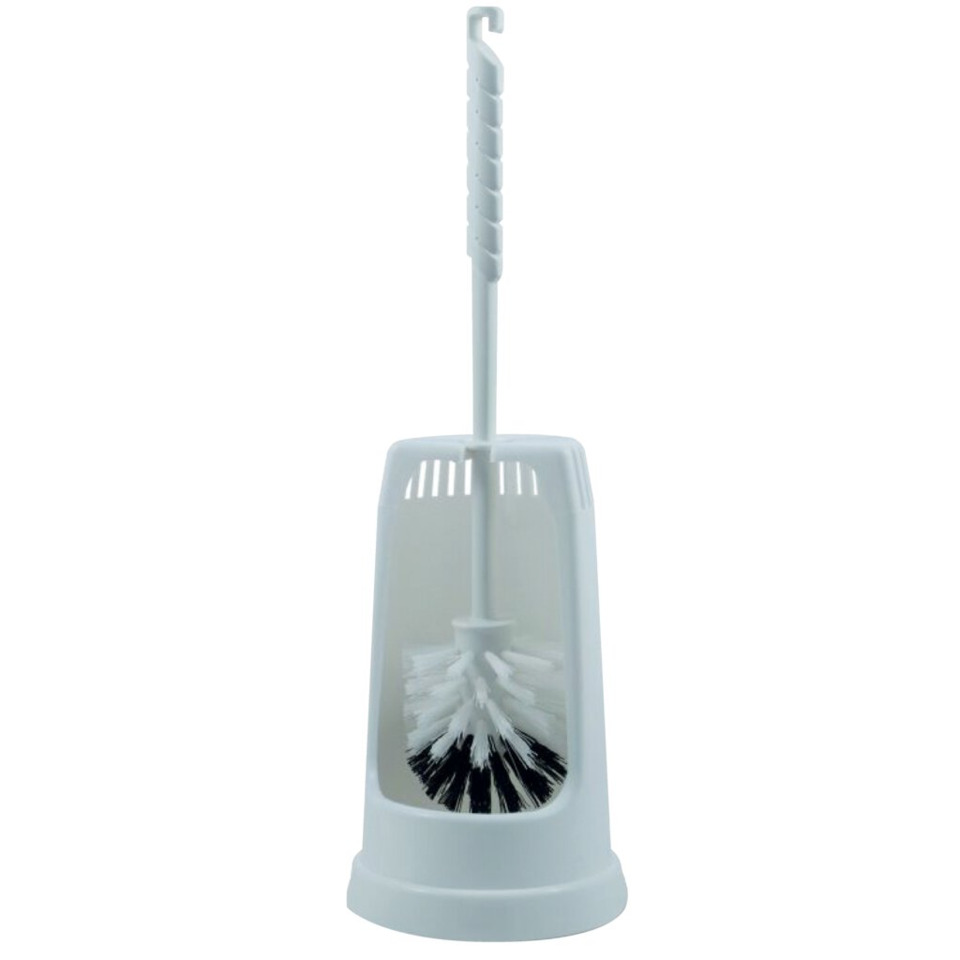 Toilettenbürste, Badezimmer, Bürste, Halter, Weiß