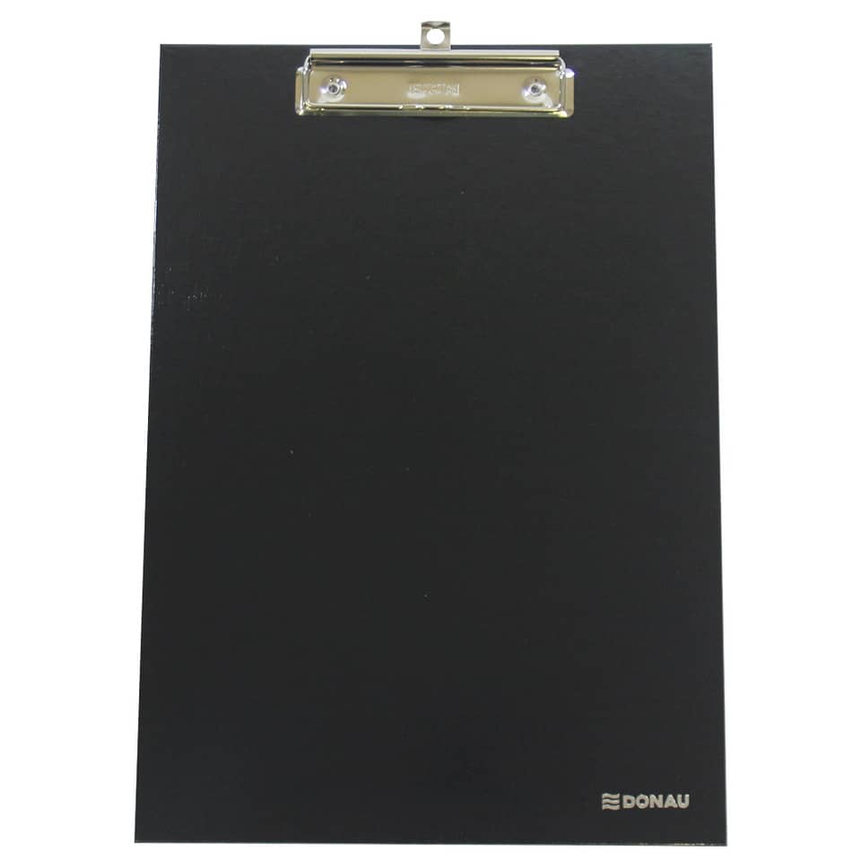 clipboard, schwarz, clip, donau, bürozubehör