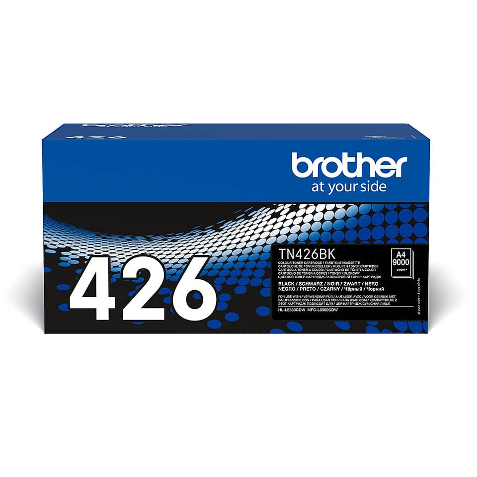 Lasertoner, 9.000 Seiten, schwarz BROTHER TN426BK