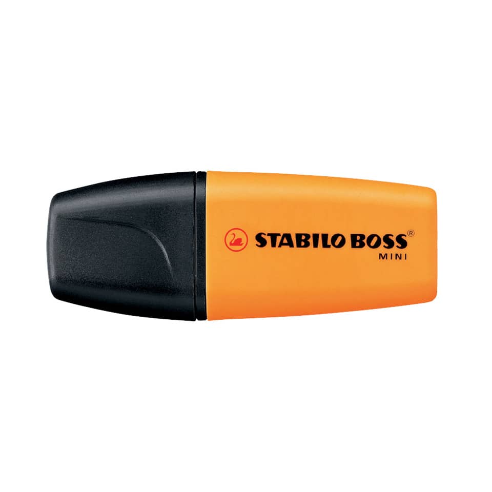 Radiergummi, Orange, Mini-Größe, Stabilo, Markierer
